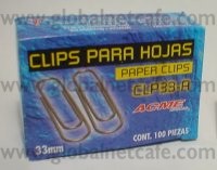 CAJA DE CLIPS PEQUEO 100% Nuevo