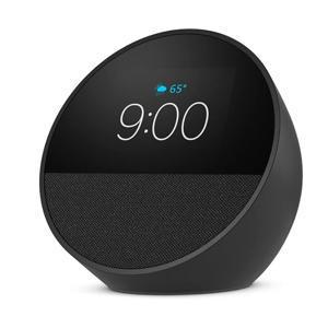 BOCINA INTELIGENTE AMAZON ECHO SPOT SMART NEGRO CON ALEXA 100% Nuevo