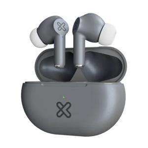 AUDIFONO CON MICROFONO  IN-EAR KLIP XTREME BUDS-FI BLUETOOTH (ENC) GRIS 100% Nuevo