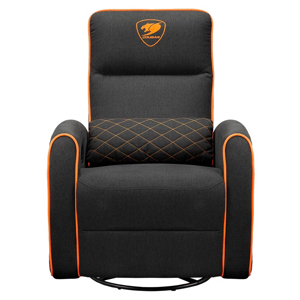SOFA GAMING COUGAR FIDOM NEGRO NARANJA 100% Nuevo