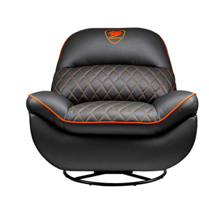 SOFA GAMING COUGAR OVERLORD NEGRO-NARANJA 100% Nuevo