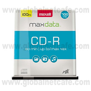 CD-R MAXELL TORRE 100CDS 100% Nuevo